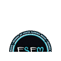 FSFM sfm fsfm fosfm south florida music Sticker