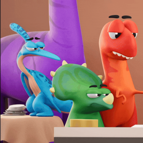 Frustrated Over It GIF by Claynosaurz