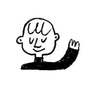 Hello Sticker by Bobo Choses