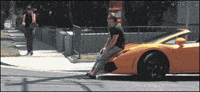 Sports Car Date GIF