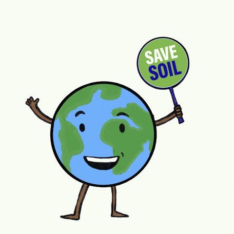 World Earth GIF by Conscious Planet - Save Soil