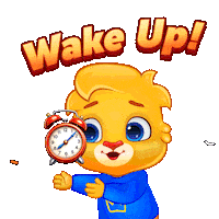 Greeting Good Morning Sticker by Lucas and Friends by RV AppStudios