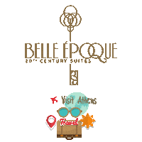 Belleepoquesuites travel vacation holidays hotel Sticker