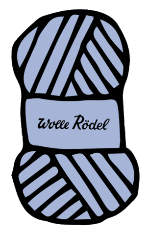Wolle Garn Sticker by idee. Creativmarkt
