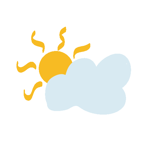 Sun Rain Sticker by IMI - Isis Media Ideas