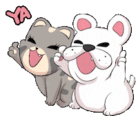 Mew Mew Yes Sticker by Jin