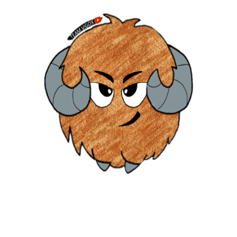 Vigox hehe sheep yugioh blue eyes Sticker