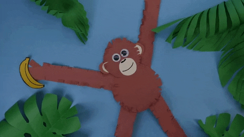 Monkey GIF by Super Simple