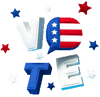 Voting Stop Motion Sticker by Tommy Perez