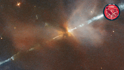 Light Saber Boom GIF by ESA/Hubble Space Telescope