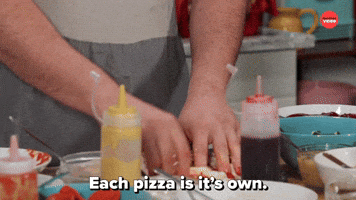 Each Pizza Is It's Own