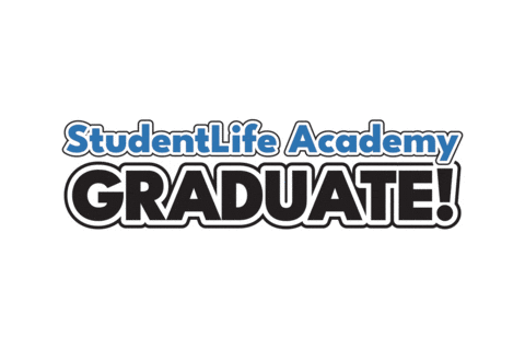 Graduate Sticker by studentlifeacademy