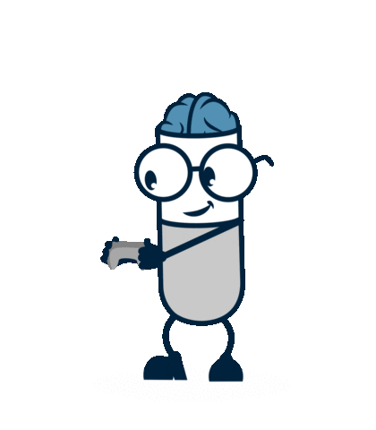 Game Playing Sticker by Hellobrain™