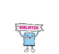 Bibliotek Sticker by TioTretton