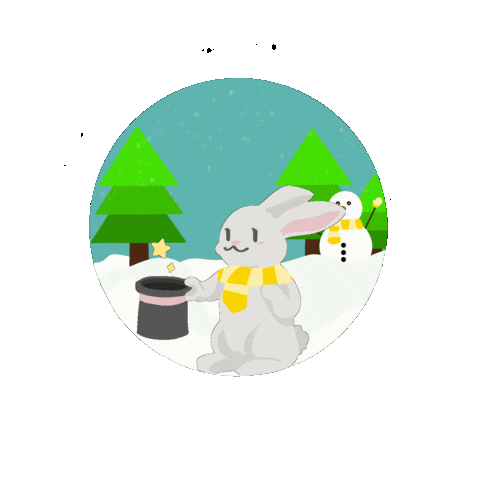 Snow Winter Sticker by LioxFoundation