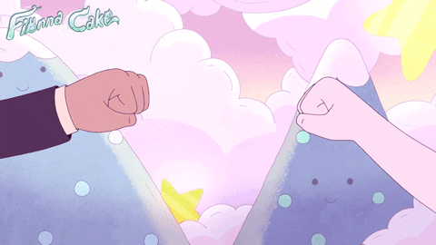Adventure Time Fist Bump GIF by Cartoon Network