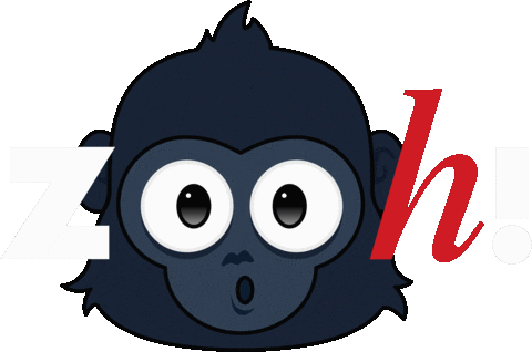 zoozuerich giphyupload gorilla monkey zoo zuerich zoozuerich zoozürich ooh wow excited Sticker