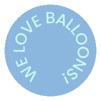 Party Love Sticker by Balloons by Jolie