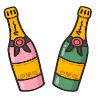 Party Celebration Sticker by VanilleCouture | Los Vanilos