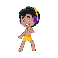 Happy Dance Sticker by Mundo Bita
