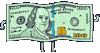 All About The Benjamins Dancing Sticker by Michelle Porucznik
