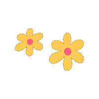 Blomst Sticker by PernilleSofie.dk