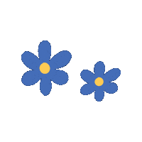 Blomst Sticker by PernilleSofie.dk