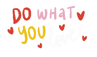 Do What You Love Pink Sticker