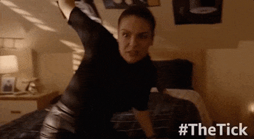 yara martinez shock GIF by The Tick