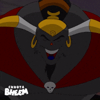 Dark Lord Monster GIF by Chhota Bheem
