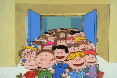 school GIF by Peanuts