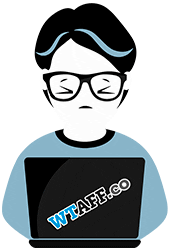 Wtaff Persevere Sticker by WHAT THE AFF