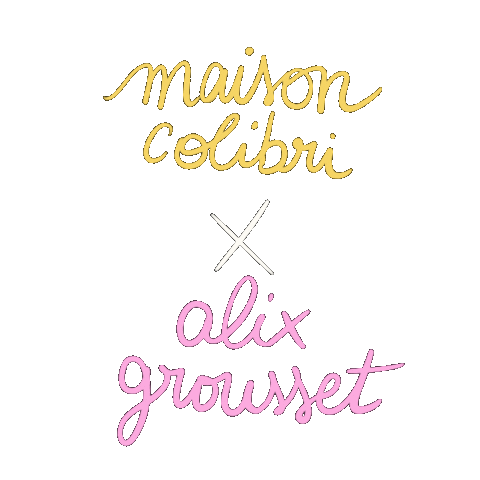 Colibri Madeleine Sticker by grousseta