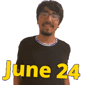 June 24 Sticker