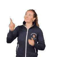 EnjoyGranola happy healthy pointing enjoy Sticker