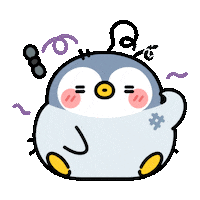 komunkyung 현대큐밍 큐밍 현대렌탈케어 큐펭이 Sticker