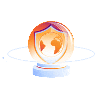 Loop 3D Sticker by Cloudflare