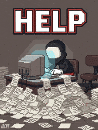 ABCNT work help office job GIF