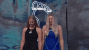 North Carolina Swimming GIF by UNC Tar Heels