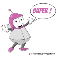 RoyalRiverMusik happy cool amazing robot Sticker