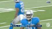 Detroit Lions Hug GIF by NFL