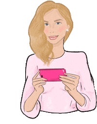 Social Media Chic On Paper Sticker by PrettyDepressedOfficial