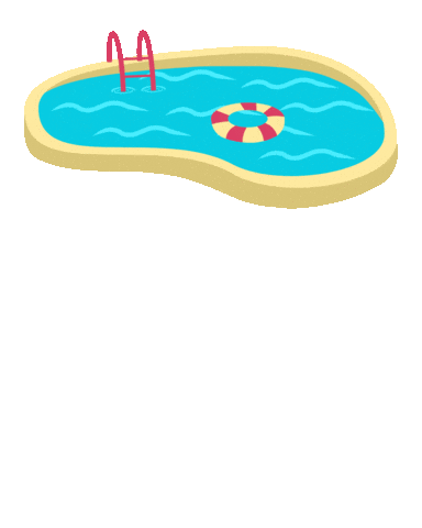 Summer Sunbathing Sticker by Zhotcita