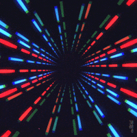 never ending space GIF