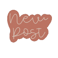 designs_bymoe_ pink new post peach designs by moe Sticker