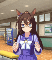 Uma Musume Pretty Derby Shrug GIF