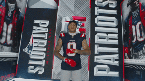 Football Nfl GIF by New England Patriots