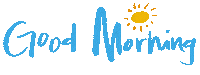 Good Morning Sticker by Molly Jenson