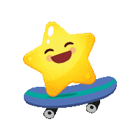 Happy Star Sticker by Clube das Estrelinhas