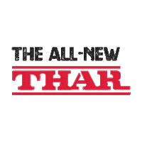 MahindraThar 4x4 off road mahindra thar Sticker